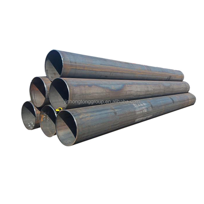 高耐久性 A53 グレード Q235 Q345 ASTM カーボン ERW 軽度の鉄 円/四角管 溶接鋼管 天津 供給業者