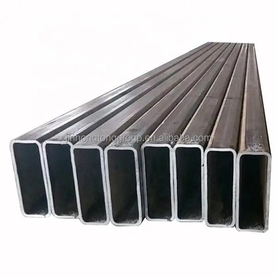 高耐久性 A53 グレード Q235 Q345 ASTM カーボン ERW 軽度の鉄 円/四角管 溶接鋼管 天津 供給業者