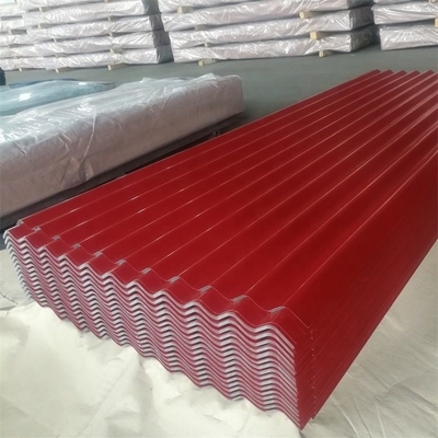 屋根材料 覆い 波紋鋼 板材 屋根 板材 工業 鋼筋 厚さ 0.1-1mm
