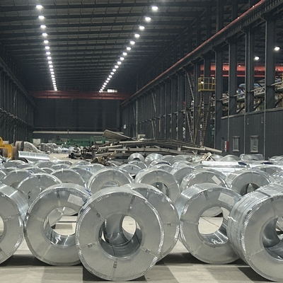 JIS ASTM DX51D SGCC 建材用熱浸し/冷式ローリング 鋼筋電熱コイル 容量 ±1% 表面 電熱塗装