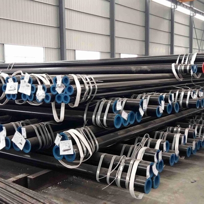 高温シームレス炭素鋼管 ASTM Sch40 ASTM A10 A53 DN600 黒鋼管加工サービス パンシング