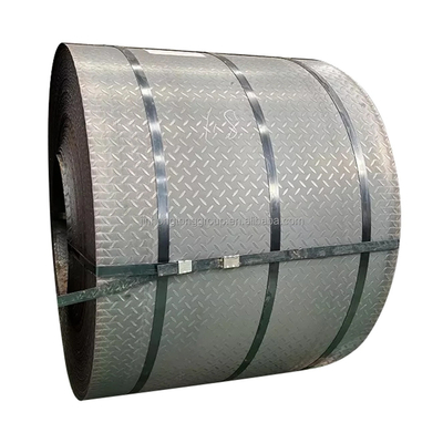 ASTM AISI 1005 1008 1010 1015 チェッカー製鋼コイル ダイヤモンドプレートまたは平板印刷されたPpgiコイル
