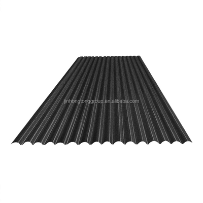 1340*420mm 耐腐蝕 AZ 150g 石で覆われた金属屋根タイル