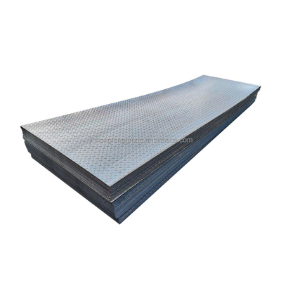 Q345B ASTM チェッカープレート/コイル/ストライプ ダイヤモンド・シート 5754 床面 アルミニウムチェッカープレート 冷式ロール技術に基づく