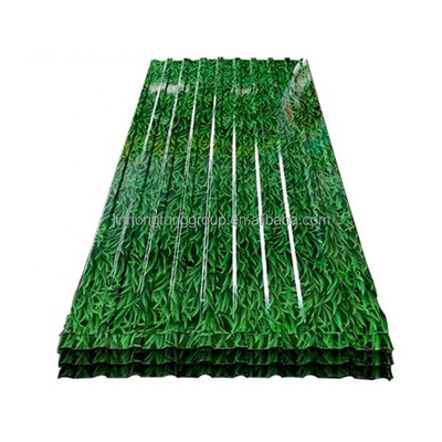 GS認定 PPGL カラーコーティングガルバン化鋼屋根シート Ral3001 カラー亜鉛屋根シート 2001~3600mm 長さ