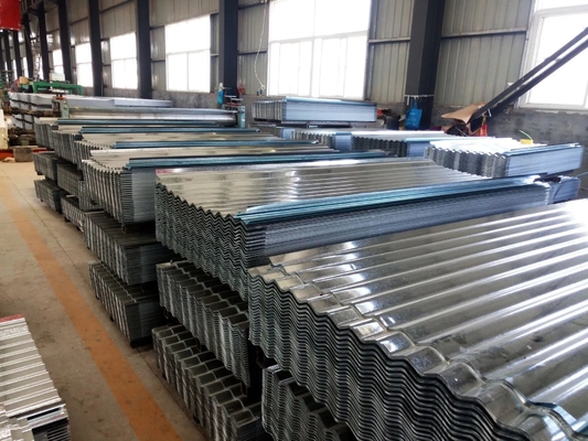中硬度 定製 サイズ 住宅用屋根/商業用建物用 55% アルミニウムガルバリューム鋼屋根シート