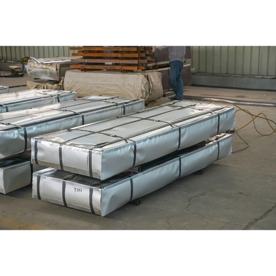 ASTM AZ100 AZ120 AZ150 中程度の硬さ級と極端な天候条件に強い耐性のある波紋屋根シート
