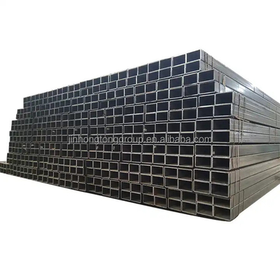 化学肥料パイプ ERW 技術 溶接式炭素鋼 Q235A Q235B Q345B Q235 方形金属チューブ 方形空洞鋼