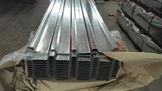 ± 1% 許容 Dx51d GI 帯状屋根用鉄屋根板のための電熱型波紋板 SGCC SPCC SECC