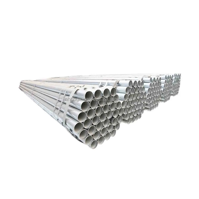 鉄鋼構造 ASTM A36 Q235 CE証明書と亜鉛で覆われた円形電熱鋼管 200-700g/sqm