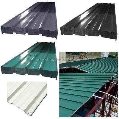 前塗装 鉄筋ガルバン化 屋根板 厚さ 0.12~0.35mm FOB/CIF/CFR/EXW