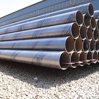ASTM AISI 黒色炭素鋼の溶接パイプのためのカスタマイズされた溶接鋼管 銀の仕上げと支払い条件 TT LC