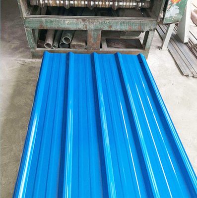 塗装されたPPGI PPGL 屋根鋼板 鉄板 0.2mm 瓦解金属 屋根タイル 10 FT 建設材料