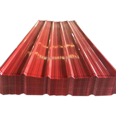 1800~2000mm 長さ 亜鉛覆い金属屋根 SONCAP 認定のゴールド鋼板