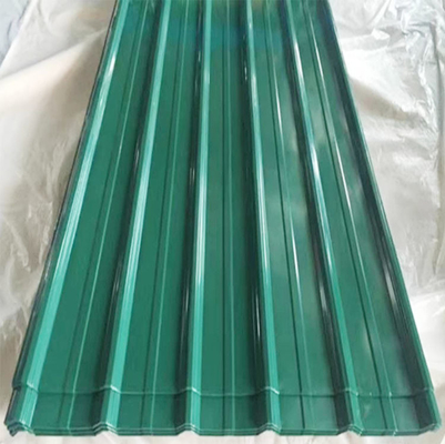 建設プロジェクト用,フルハード幅600~1500mmのカラーコーティングされたガルバネイドゴーグルテッド屋根パネル