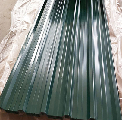 デコイリング加工サービス 1800-2000mm 長さ金属建材のためのプリペイントガルバン化鉄屋根シート