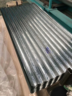 予算に適した曲線型金属屋根板 亜鉛ガルバン化 波紋鋼 既使用のガルバン化 屋根板