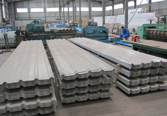 波紋金属屋根シート 硬さ 中硬 ASTM A792 建材 色 塗装 ガルバルーム PPGI PPGL 屋根タイル