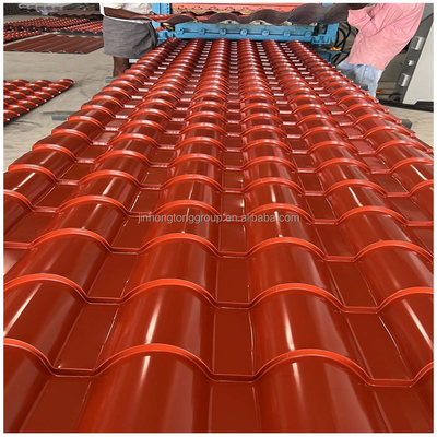 波紋金属屋根シート 硬さ 中硬 ASTM A792 建材 色 塗装 ガルバルーム PPGI PPGL 屋根タイル