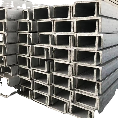 Q235/Q345 /SS400 ホットロールスチール Uビームスチール構造 建築金属 ホットロール技術で電化Uビームスチール