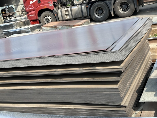 高耐性熱巻き炭素鋼板 3mm 6mm 10mm 厚さ A36 St37 Q235 SS400 ASTM A283 非合金用途