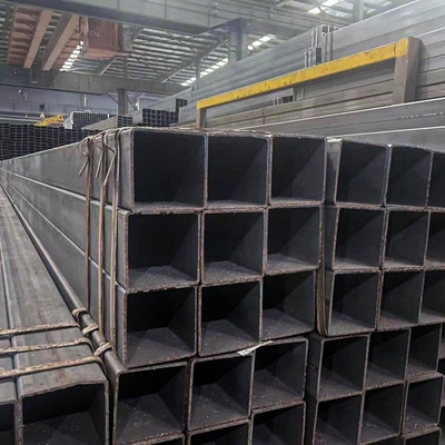 ERW テクニック ASTM A500 Q235 鉄筋鋼の四角管 耐久性のある軽鋼 建設用および構造用
