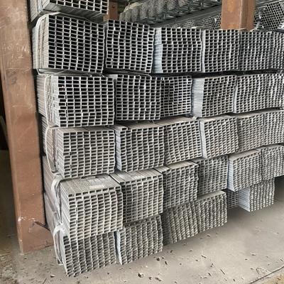 12M 長さ ホットディップガルバン化 Gi 平方パイプ 建築用直角管 脱コイル加工 サービス 長さ 脱コイル