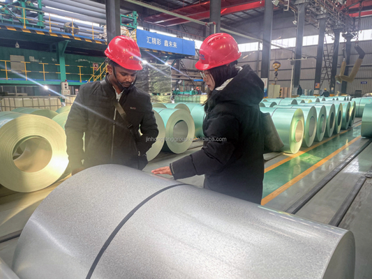 ASTM A792 ガルバリューム 亜鉛 アルミウム 鋼筋 振動回線 幅 600-1500mm 配達期間 7-14 営業日