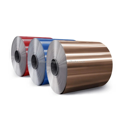 壁隔熱 彫刻された仕上げ幅1000mm 1500mm合金または合金ではない aluminum coil