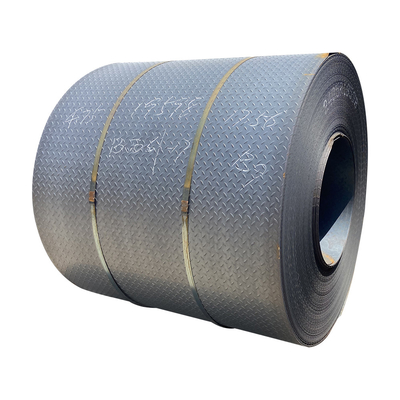 2.0-8mm チェッカー式炭素鋼板 切断サービス提供による熱巻きベース冷巻き技術で加工