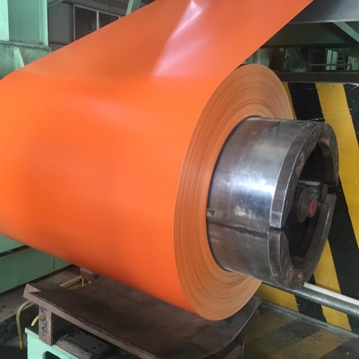 PVDF HDP 表面 PPGI カラーコーティング プリペイント ガルバン化鋼コイル 0.4mm PPGI コイル