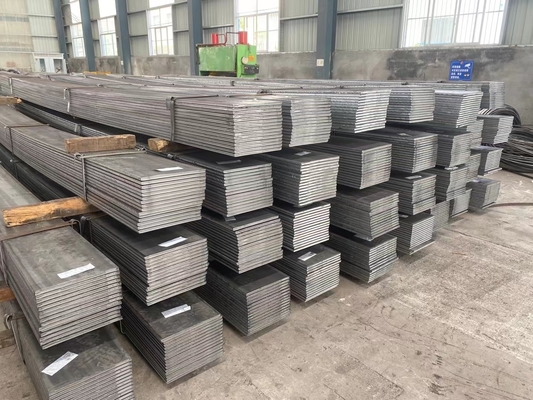 非合金容量 ±1% 鋼平板棒 初鋼 20 45 S235 SS400 ASTM A36 特殊スロット