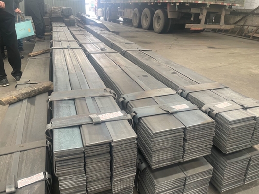 非合金容量 ±1% 鋼平板棒 初鋼 20 45 S235 SS400 ASTM A36 特殊スロット