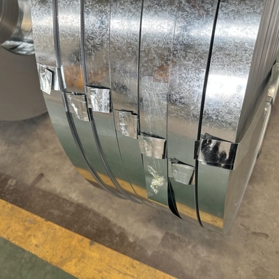 油なしの折りたたみ加工サービス GI ガルバリューム鋼コイル Q195 Q235 鉄 鋼筋金属ストラップ