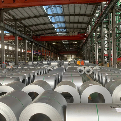 建設機器産業 ASTM AISI JIS DIN GB 標準 0.12-4.0 mm 厚さのガルバリューム鋼コイル