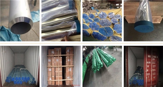 ASTM 301 302 304 305 304L 316 316L 熱巻き工業用ステンレス鋼管