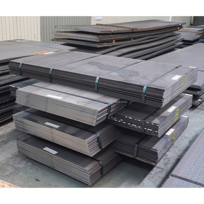 ASTM A572 A36 Q235 Q345 80mm Ss400 S275jr hrc Ms ホットローリング 温かい炭素鋼板 Ss355jr St37 黒鉄金属