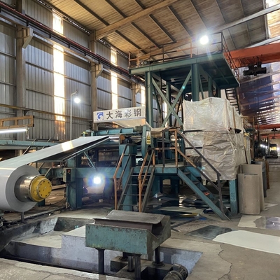 冷熱巻きPPGI鋼コイル 塗装済み プリペイント 振動コイル SPCC SPGC DX51D EN ASTM 切断 溶接 曲げ 加工