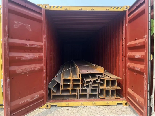 建築物 建物 構造 炭素鋼梁 10 × 10 6m 温かい鋼 H I セクション梁