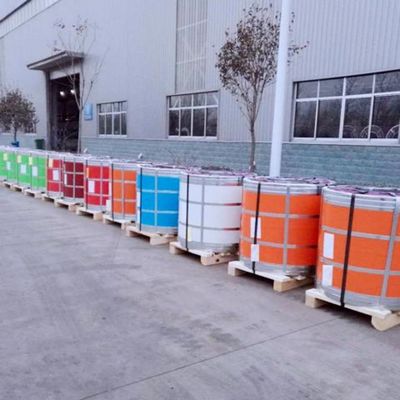 工場供給 最高品質 0.12mm- 0.6mm Dx51d G550 カラーコーティング ステール プリペイント ステール コイルロール Ppgl Ppgi