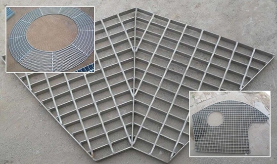 工場価格 Q235 25mm 30mm 32mm 40mm 建材 プラットフォーム用 鋼筋電圧格子