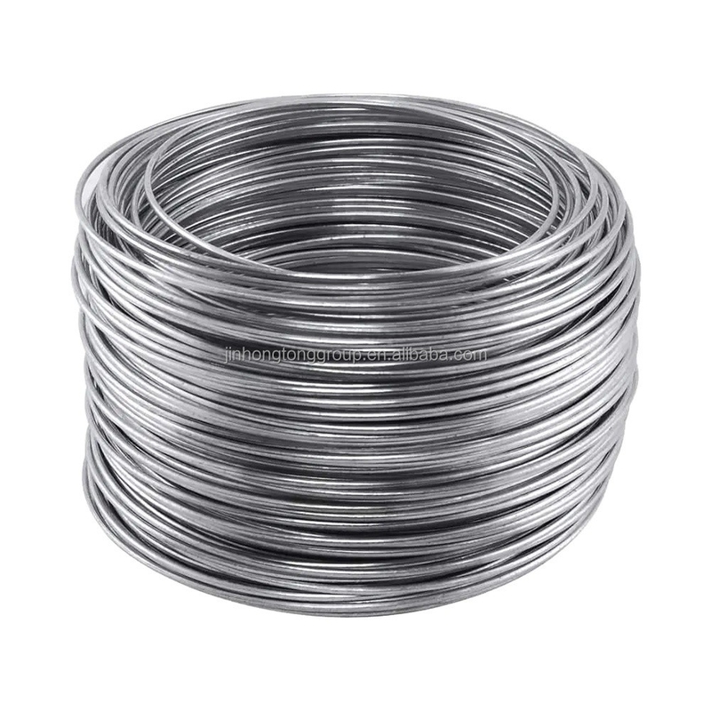 0.7mm 0.8mm 1.2mm 1.6mm 1.8mm 2mm 直径 ホットディップ 温かい鋼 MS GIワイヤ 張力強さ 350-550N/mm2