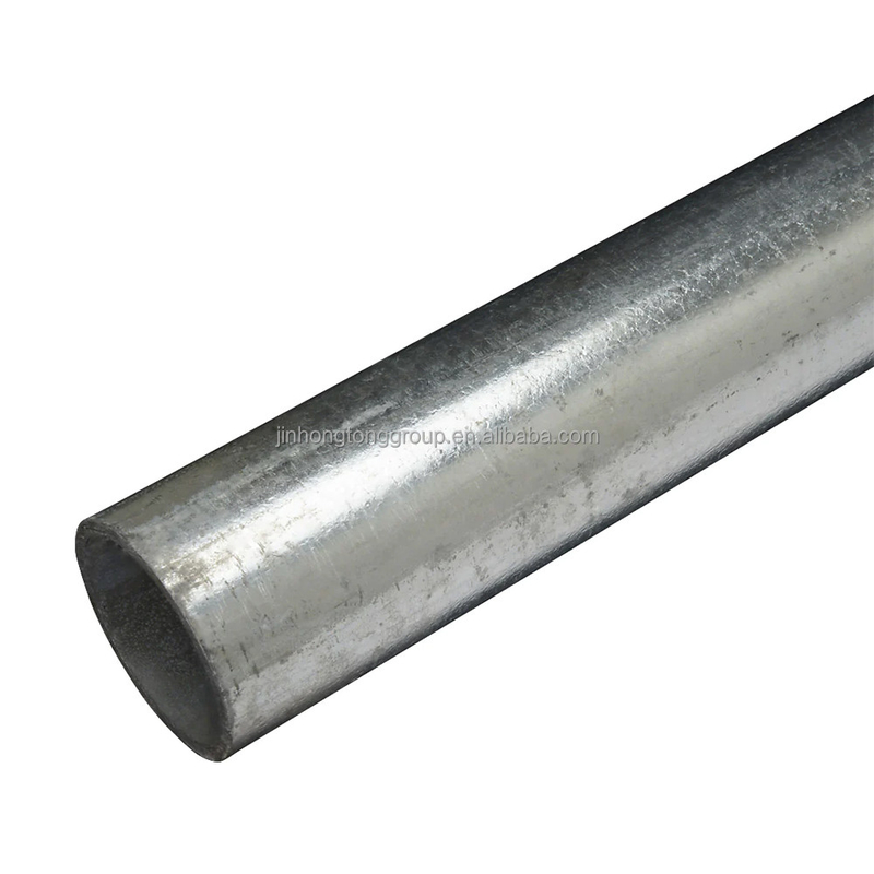 Q195 Q215 Q235 Q345 グレード 炭酸鋼 0.2mm-2.5mm 厚壁 ホットディップ 液体輸送のためのガルバン化鋼丸管