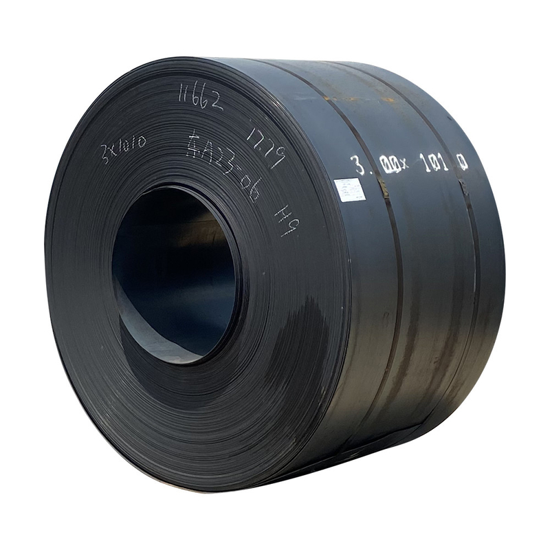 GBT700 Q235A ASTM A283M JIS G3101 SS440 ホットロール HR 炭酸鋼板 鉄板コイル SA516 耐差率 ±1%