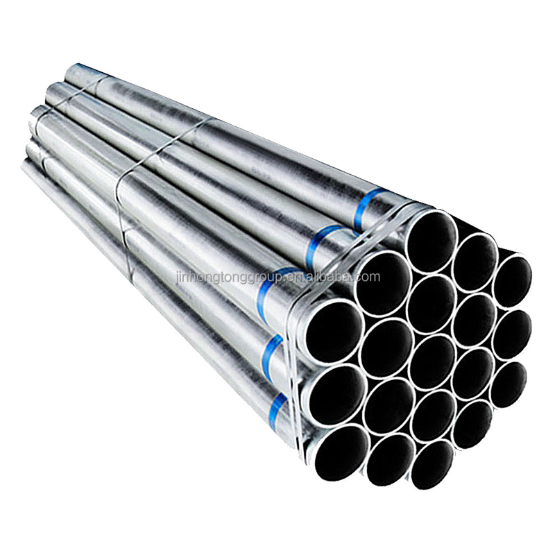 6.4M 長さ ホットディップ GI 建設用鋼管とチューブ 1.2-2.0mm 厚さ 前回電熱材料
