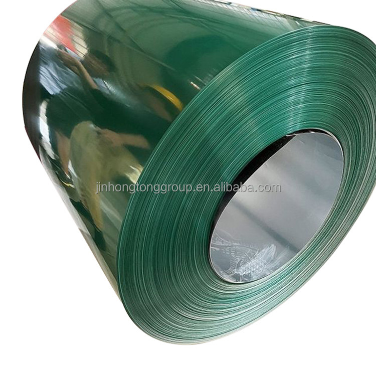 0.45mm PVDF 表面 PPGI コイル 白色 木粒印刷 PPGI スチール コイル 製造 5-7 マイクロン ペイントバック