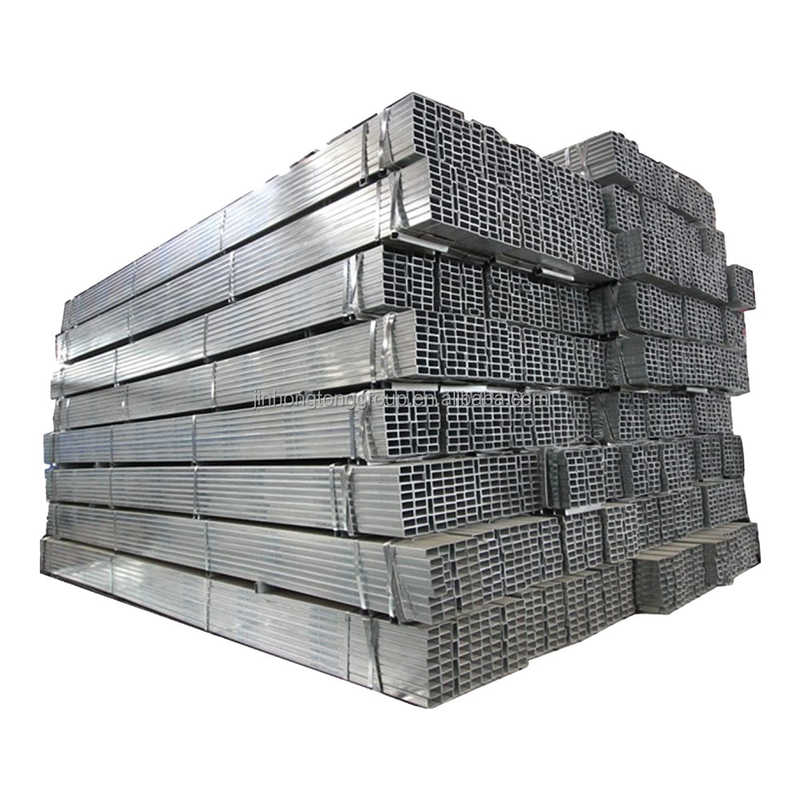 スクウェア・チューブ パイプ 50x50mm 黒色 直角鉄管 1.8mm 厚さ 熱浸し 熱熱電圧式 スクウェア・チューブ
